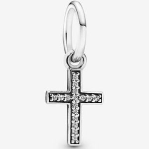 Sparkling Cross Pandora Charm